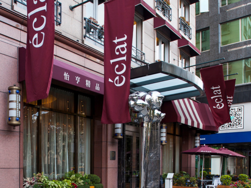 Hotel Eclat Taipei Eksteriør billede